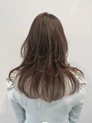 ミディアム 川崎レイヤーカット /江口真正のヘアスタイル