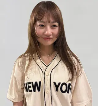 ロング カラー land所属・透明感カラー/レイヤ ー🌙Honokaのヘアスタイル