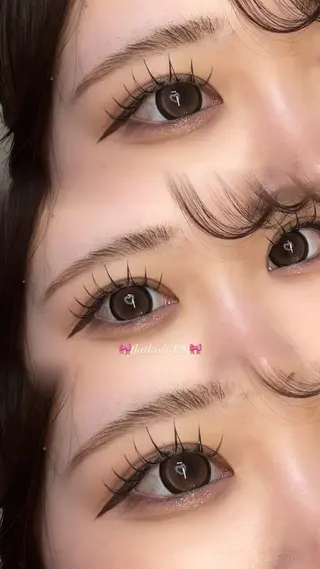 マツエク・マツパ 𝑎𝑧𝑢𝑠𝑎 束感まつ毛🎀のマツエク・マツパデザイン