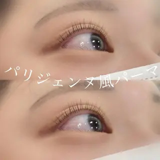 マツエク・マツパ 超透明感カラー🦋韓 国羽エクステ🪽🫧のヘアスタイル