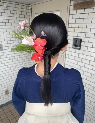 ヘアアレンジ 参列・イベントヘア♡ ゆいなのヘアスタイル