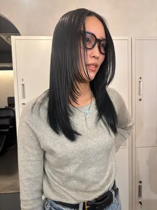 セミロング Chiho / 梅田 / ボブ/ パーマのヘアスタイル