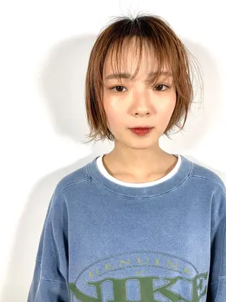 ショート よしだ とおいのヘアスタイル
