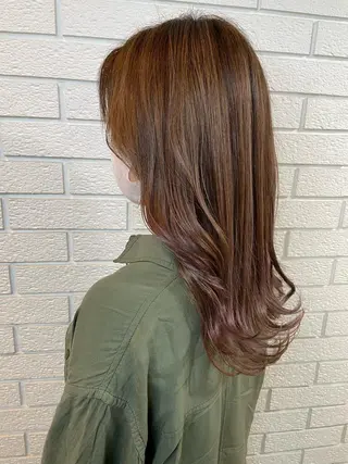 ロング カラー ニュアンスデザイン✄ YOU♡のヘアスタイル