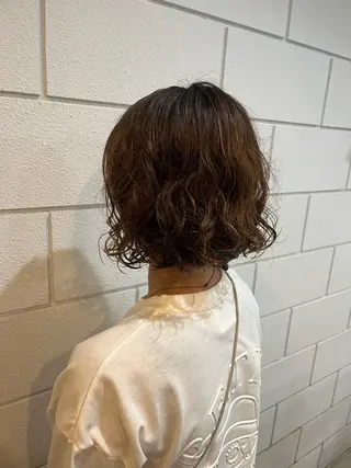 パーマ 小沼采唯👧🏼 海好きオヌちゃんのヘアスタイル