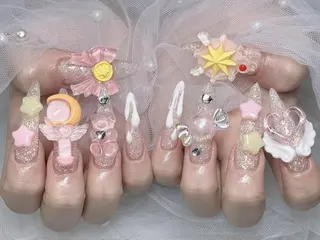 メンズ ネイル Bloom kabukiのネイルデザイン