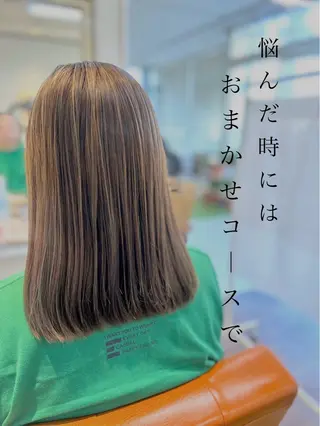 ミディアム ナチュラルオーブン大村店所属・ナチュラルオーブン 大村店🍀深松孝枝のヘアスタイル