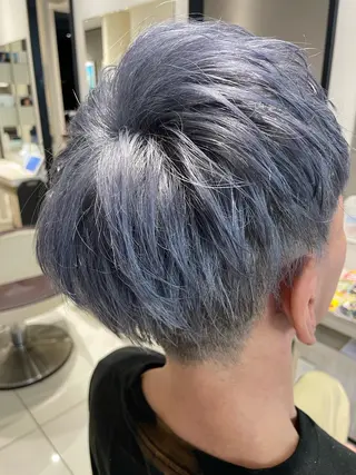 カラー メンズ Ma ruのヘアスタイル