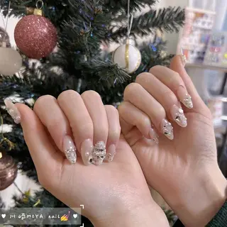 ロング 💜MIYA nail川崎店のネイルデザイン