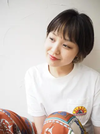ショート パーマ 西山梨々【12/1〜 産休を頂きます🎀】のヘアスタイル