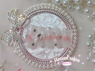 ミディアム Hanaai Salon新大久保店のネイルデザイン