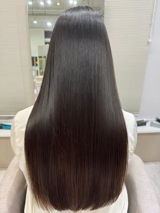 ロング 髪質改善×縮毛矯正 Core 片山健太のヘアスタイル