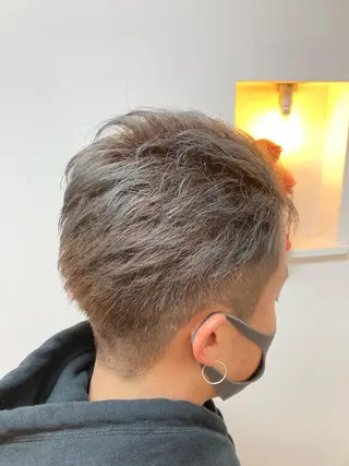 ショート カラー メンズ 新井　翼/銀座 メンズお任せくださいのヘアスタイル