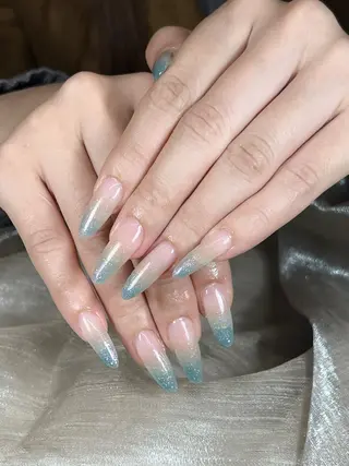 ロング RIN NAILS ᥫ᭡Migusaのネイルデザイン