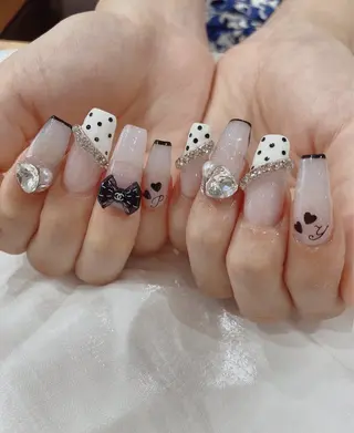 セミロング JNA認定講師🌸 RIEのネイルデザイン