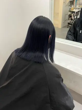 カラー HONO/韓国 🇰🇷大阪エクステのヘアスタイル