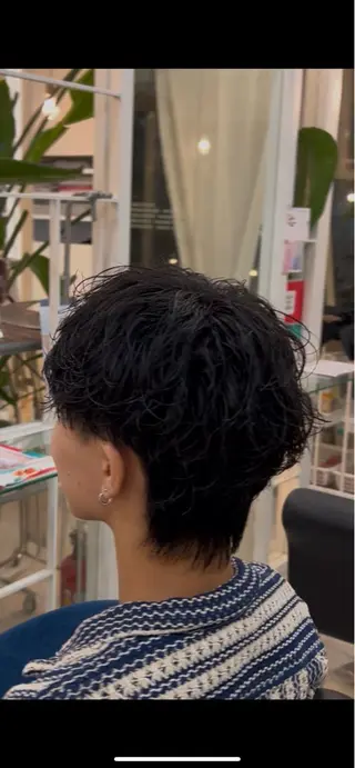 パーマ メンズサロン ANSWER 渋谷所属・大西 玲新のヘアスタイル