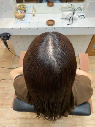 セミロング カラー luca ⋆⭒˚.⋆𝜗𝜚のヘアスタイル