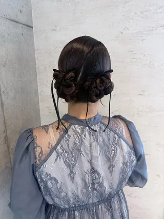 ヘアアレンジ 女性に人気♪ はやしほのかのヘアスタイル