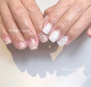 ネイル 大人可愛いネイル🎗 Hinaのネイルデザイン