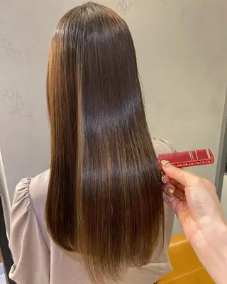 ミディアム カラー ヘアアレンジ ❥【韓国風ヘア】 stylist 林❥のエステ・リラクイメージ