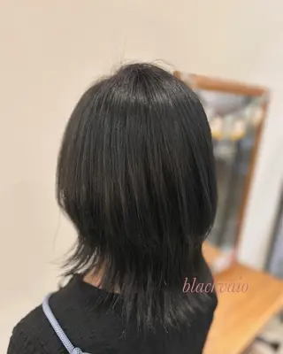 カラー 津田 莉央奈🫧‪のヘアスタイル