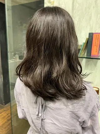 ロング カラー ROBBY所属・松井美樹/似合わせ ガーリー・韓国のヘアスタイル