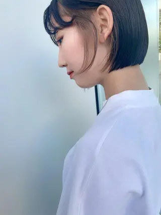 ショート カラー ヘアアレンジ 【代表】 たき〜のヘアスタイル