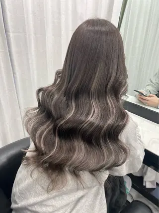 ロング エクステ・レイヤ ーカット松下宗翔のヘアスタイル