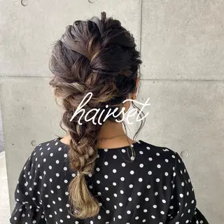 ヘアアレンジ うる艶カラー 🫶🏼💭mikaのヘアスタイル