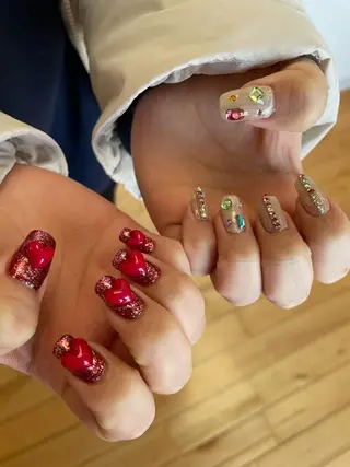 ネイル Nail ヌシん家 AKANEのネイルデザイン