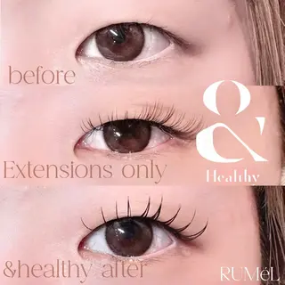 マツエク・マツパ RUMéL 🌙YUIのマツエク・マツパデザイン