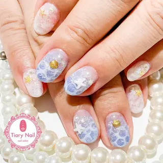 ネイル 💗🪽Tiary Nail🪽💗のネイルデザイン