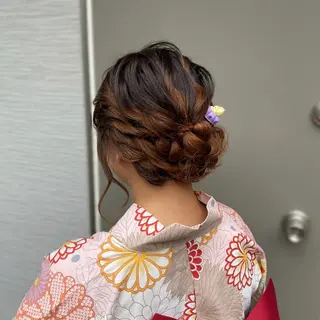 ヘアアレンジ RINA🦋 【韓国風/艶髪】のヘアスタイル