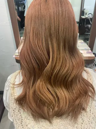 ロング 村上 奈乃果のヘアスタイル