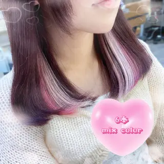 🎼艶感カラー ヘアメ たま🎀のヘアスタイル