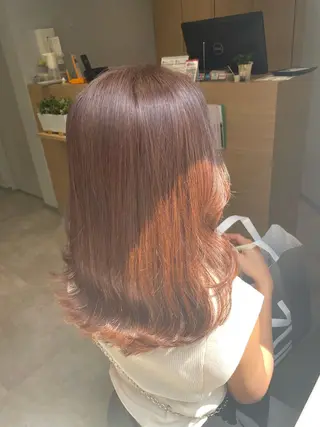 ミディアム カラー Zina【梅田】 /田中 沙弥のヘアスタイル