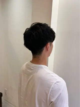 メンズ yuu 練習モデル募集のヘアスタイル