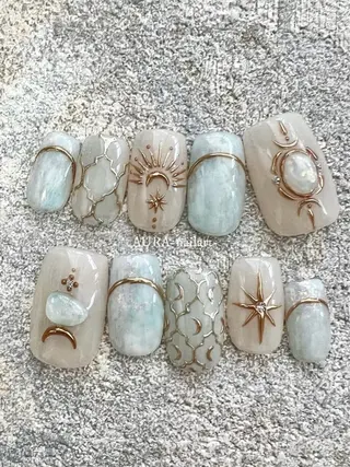 ネイル AURA nailartのネイルデザイン