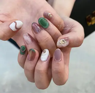 ネイル 井上 梓のネイルデザイン