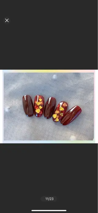 ネイル H3 Nail Tsuki🦋💙のネイルデザイン