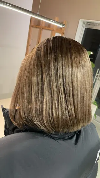 ショート カラー hair terrace M所属・郡山/透明感カラー /馬場アンドレアのヘアスタイル