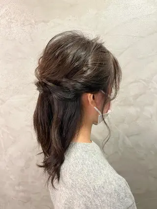 カラー 透明感カラー/ ブリーチ無し/RYOのヘアスタイル