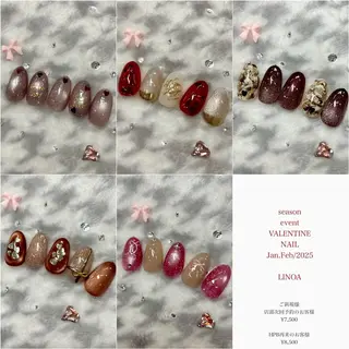 ネイル eyelash & nail LINOAのネイルデザイン