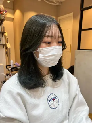 セミロング 小山 ヨシタカのヘアスタイル