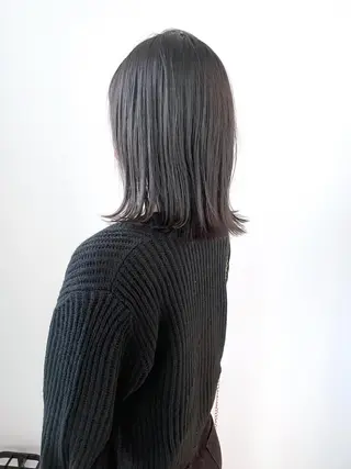 ミディアム カラー ヘアアレンジ gosgo所属・✨️ボブカット中村 真緒✨️のヘアスタイル