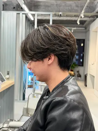 パーマ メンズ メンズパーマ✨ メンズカット聖のヘアスタイル