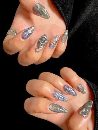ロング epanouir mihoのネイルデザイン