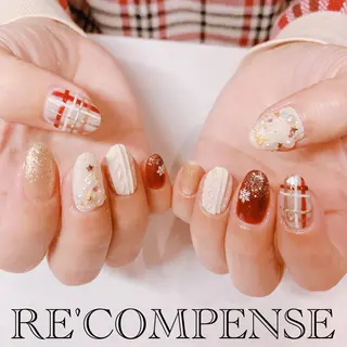 ネイル RE'COMPENSE所属・れこん ぱんすのネイルデザイン