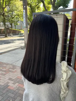 ロング AYU (ému) 伏見/髪質改善のヘアスタイル